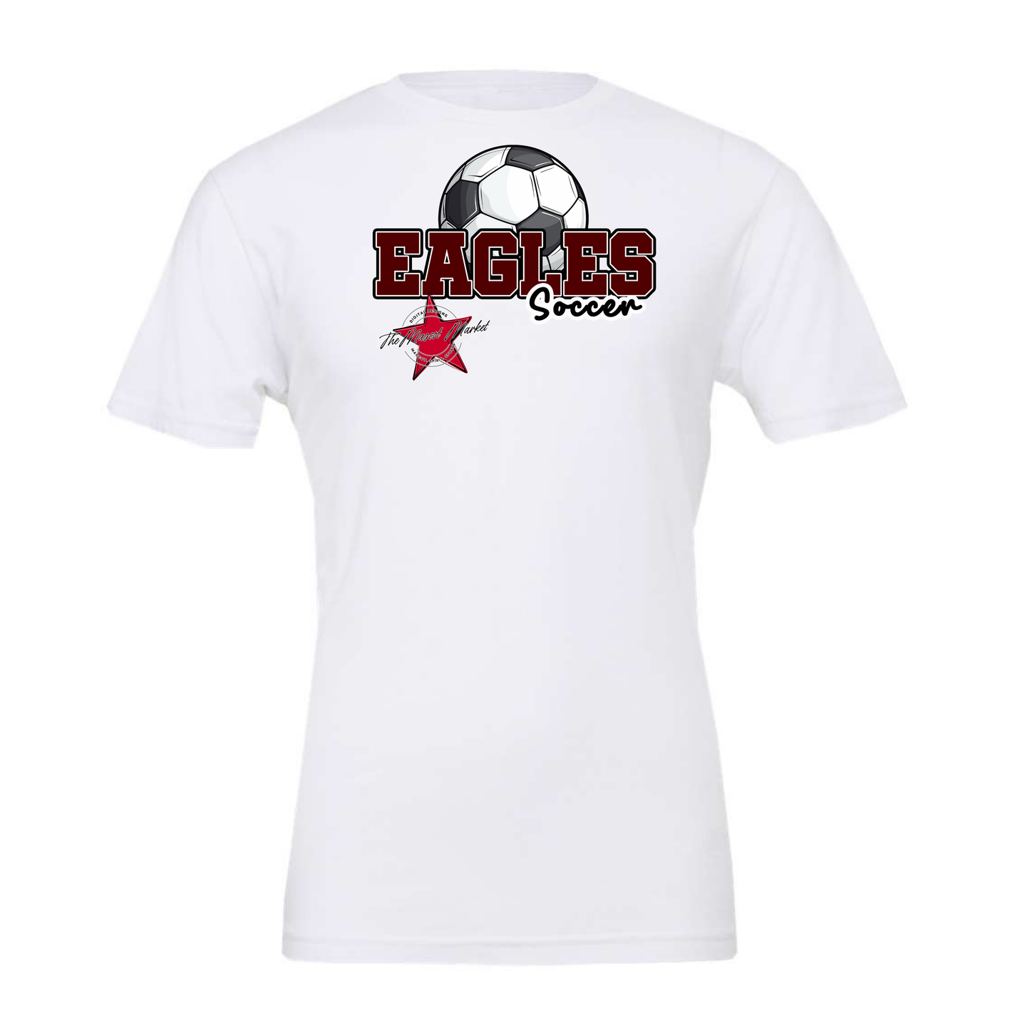 Eagles Varsity Soccer Design-Maroon