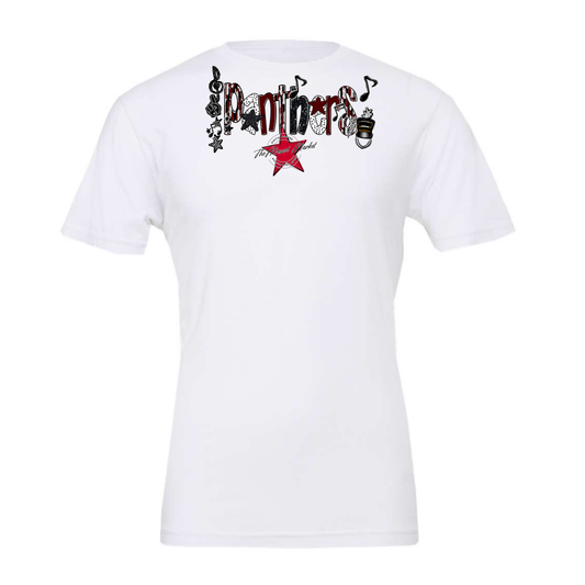 Panthers Band Scrape-Maroon