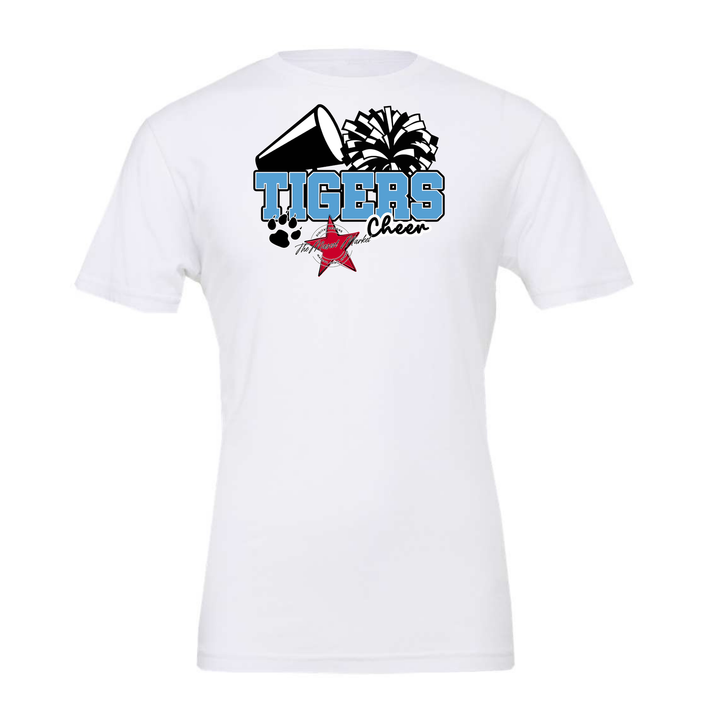 Tigers Varsity Cheer-Carolina Blue