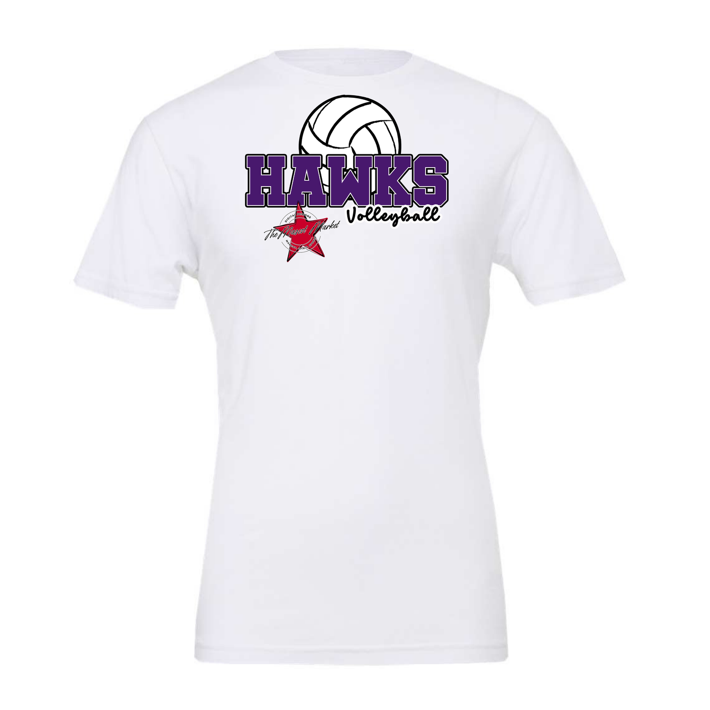 Hawks Varsity Volleyball-Purple