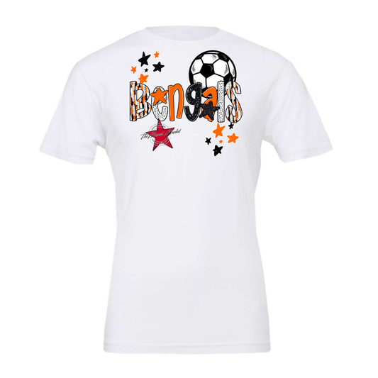 Bengals Soccer Scrape-Orange