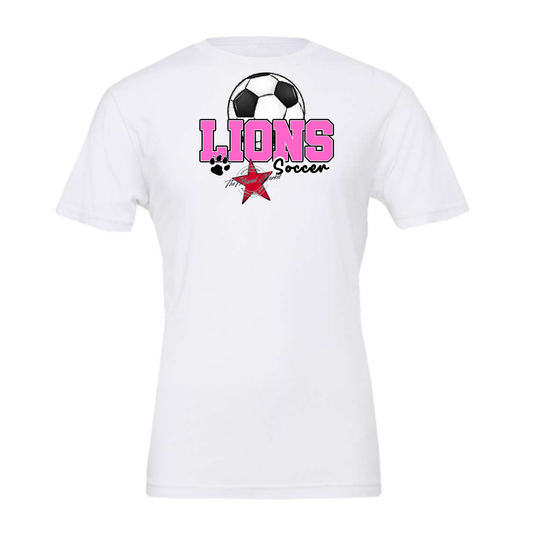 Lions Varsity Soccer-Baby Pink