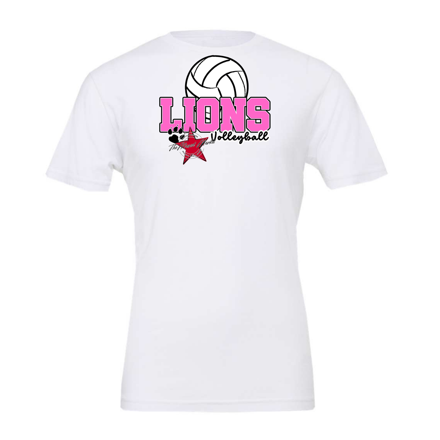 Lions Varsity Volleyball-Baby Pink