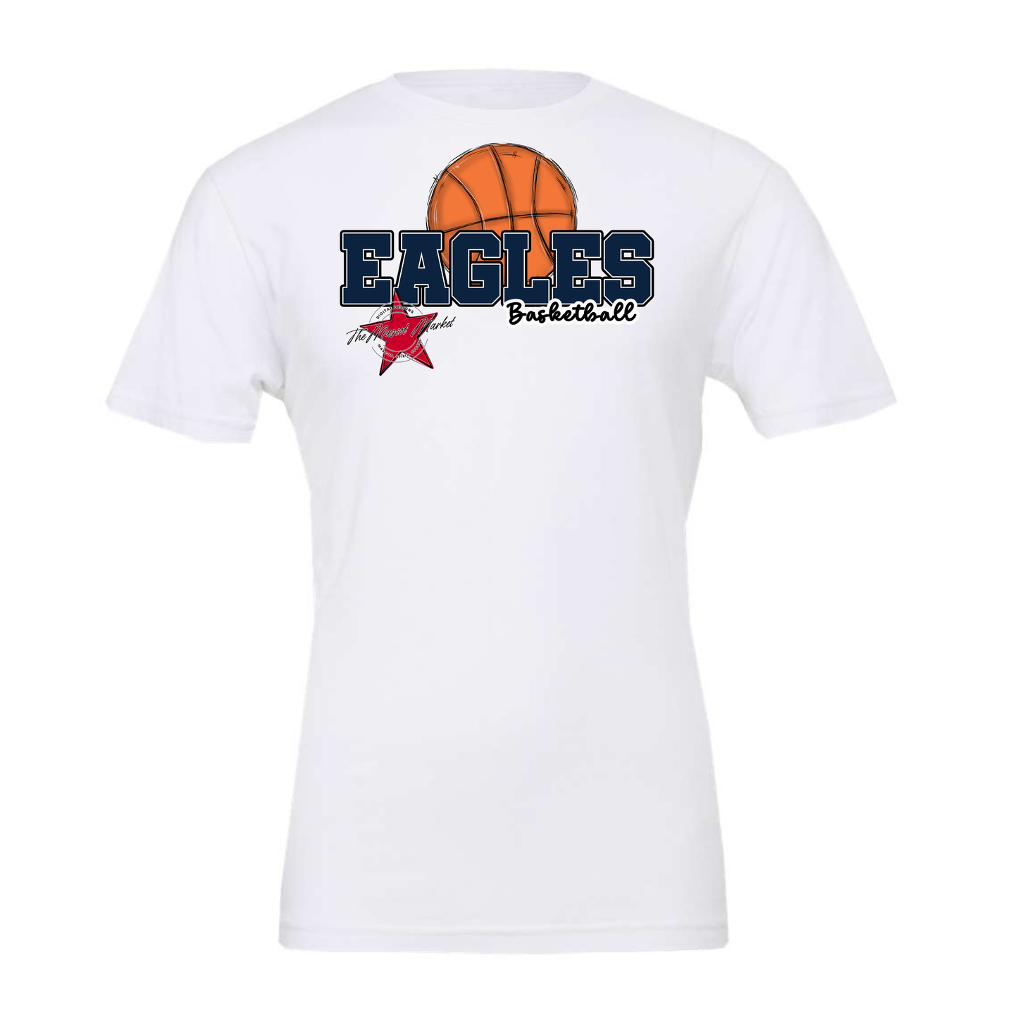 Eagles Varsity Basketball Design-Navy