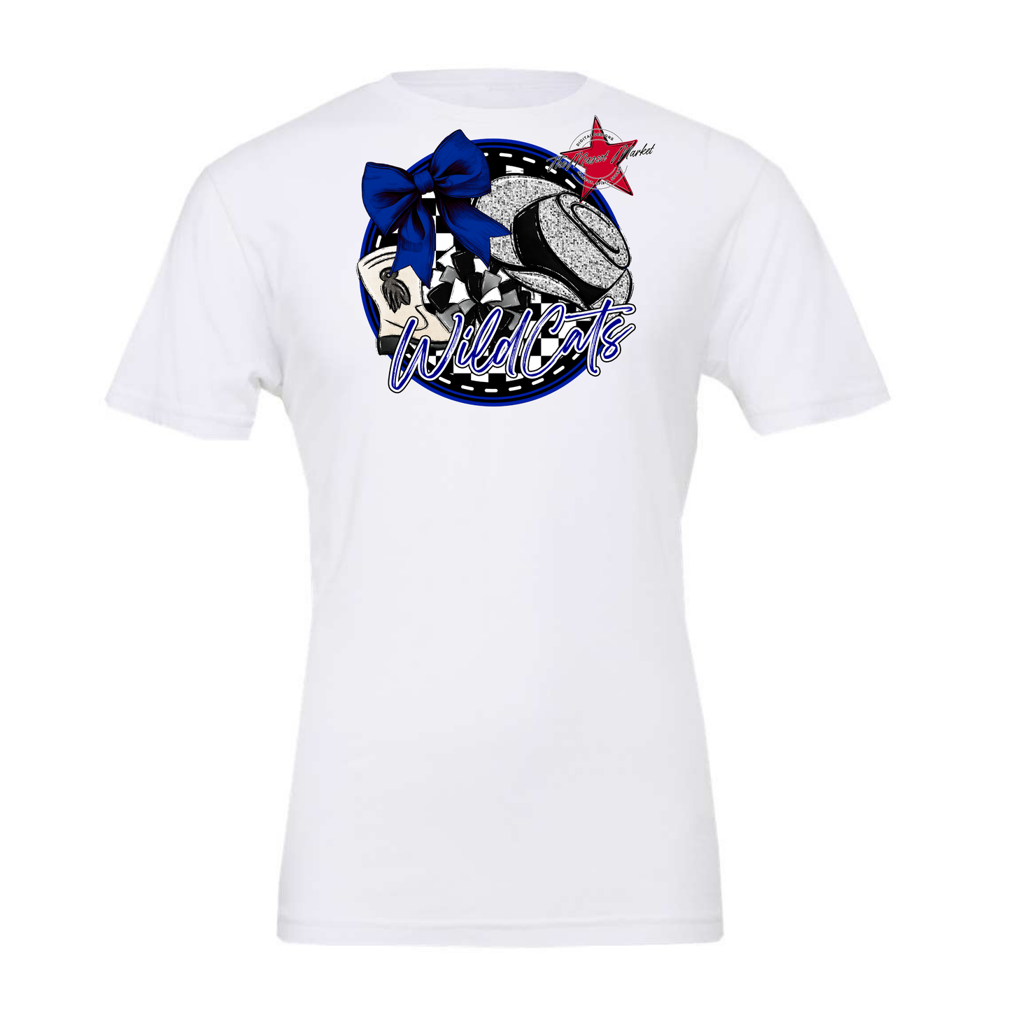 Wildcats Circle Drillteam Design-Blue