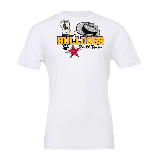 Bulldogs Varsity Drillteam-Yellow