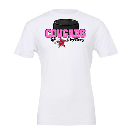 Cougars Varsity Hockey-Baby Pink