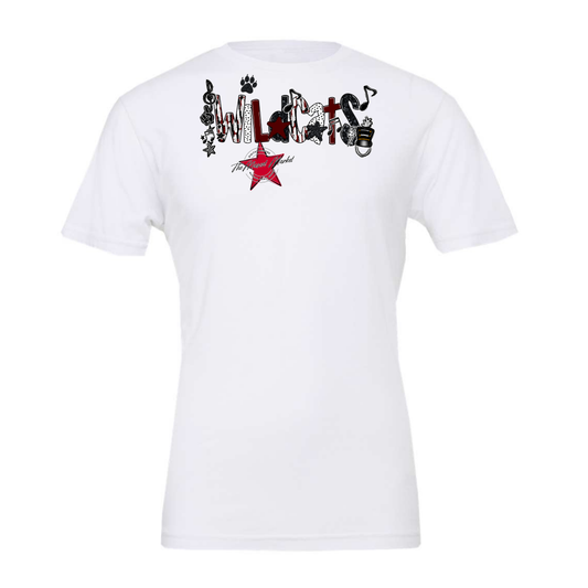 Wildcats Band Scrape-Maroon