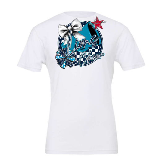 Lions Circle Cheer Design-Navy-Carolina Blue