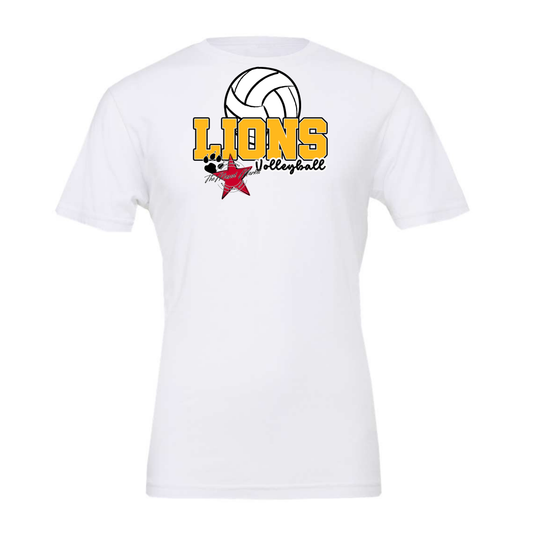 Lions Varsity Volleyball-Yellow