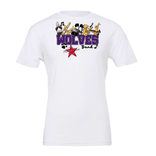 Wolves Varsity Band-Purple