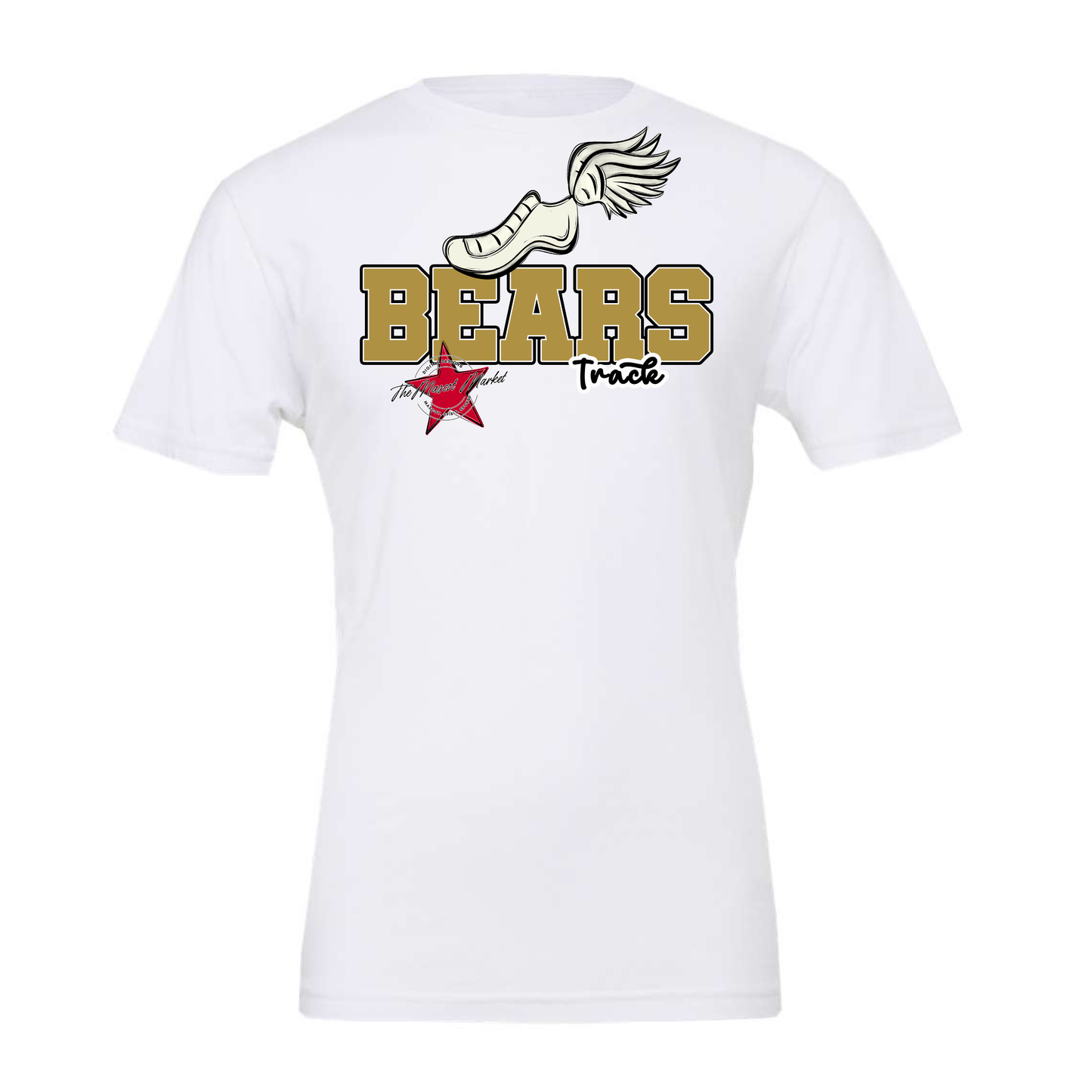 Bears Varsity Track Design-Gold