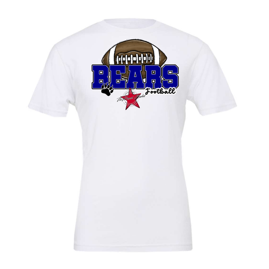 Bears Varsity Football Design-Blue
