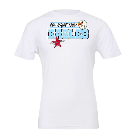 Go Fight Win Eagles-Columbia Blue