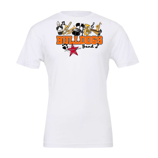 Bulldogs Varsity Band-Orange