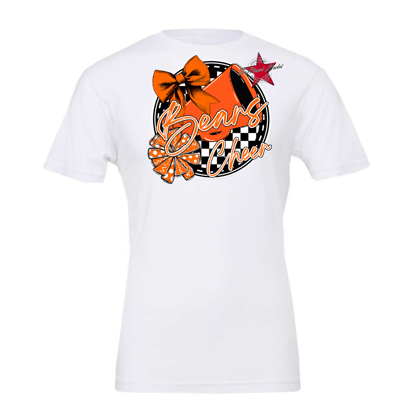 Bears Circle Cheer Design-Orange