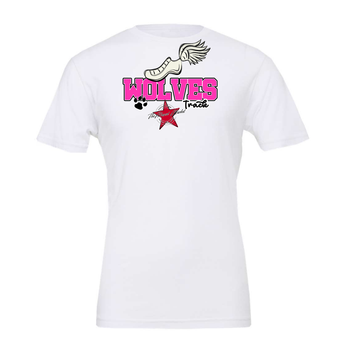 Wolves Varsity Track-Pink