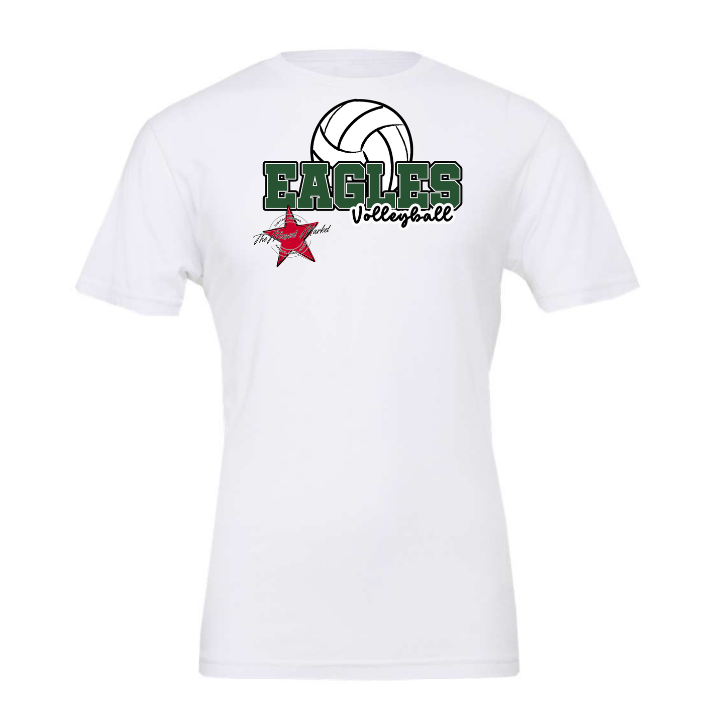 Eagles Varsity Volleyball Design-Green