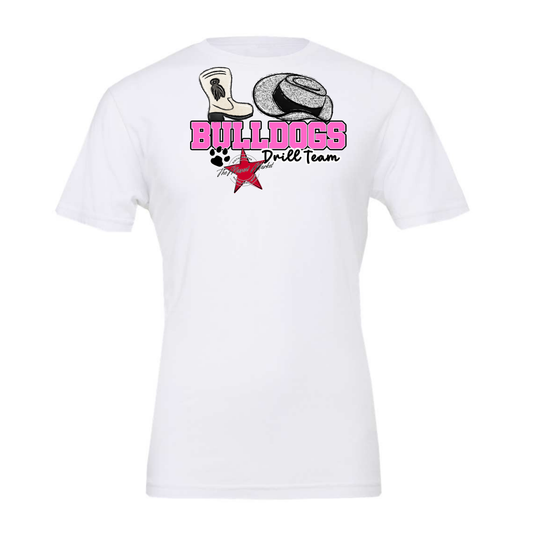 Bulldogs Varsity Drillteam-Baby Pink