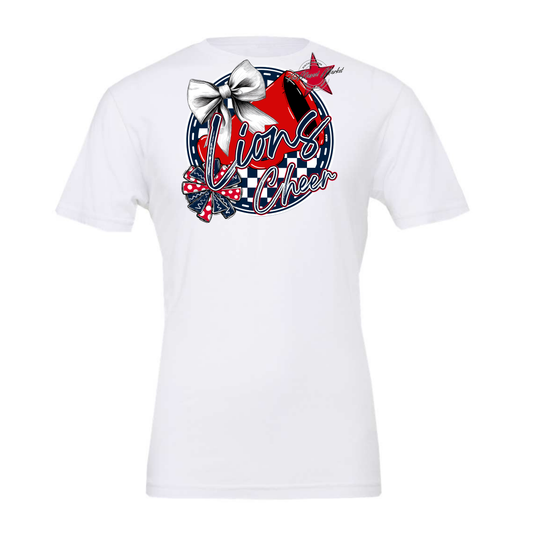 Lions Circle Cheer Design-Navy-Red