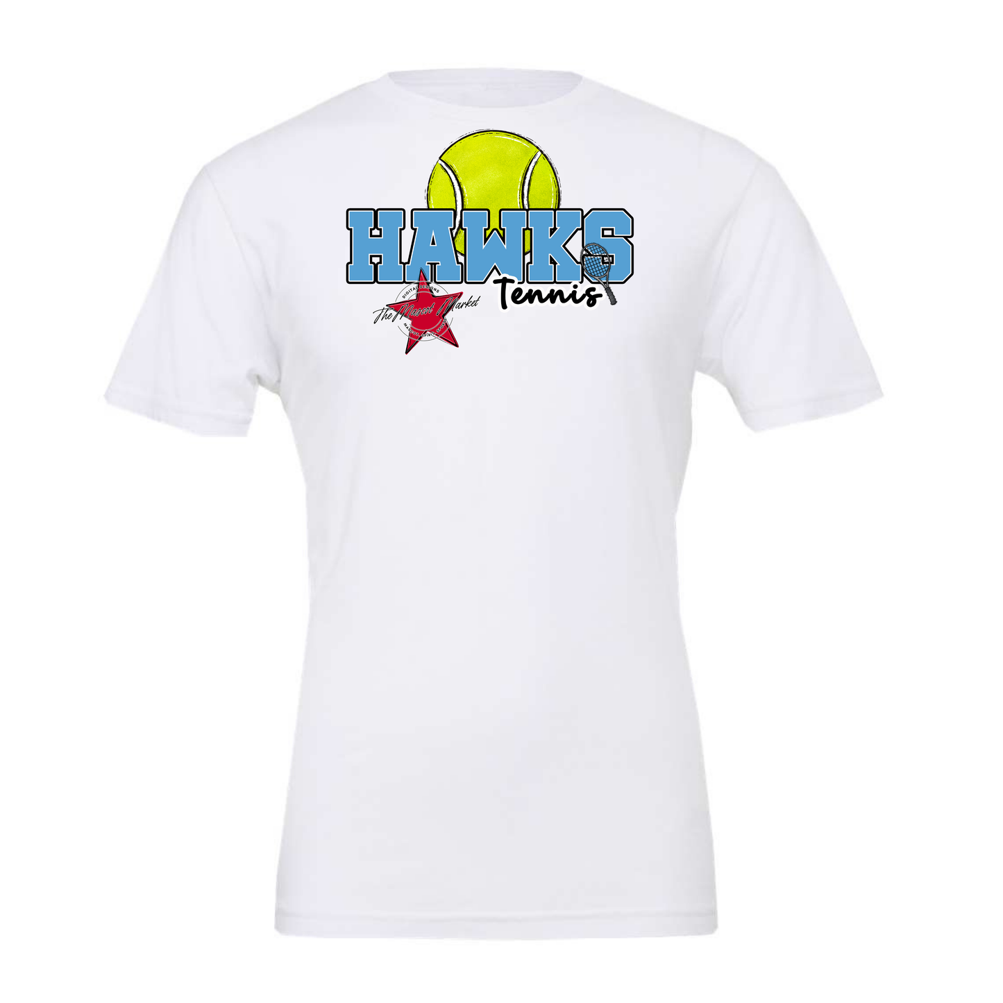 Hawks Varsity Tennis-Carolina Blue