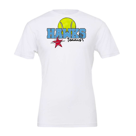 Hawks Varsity Tennis-Carolina Blue