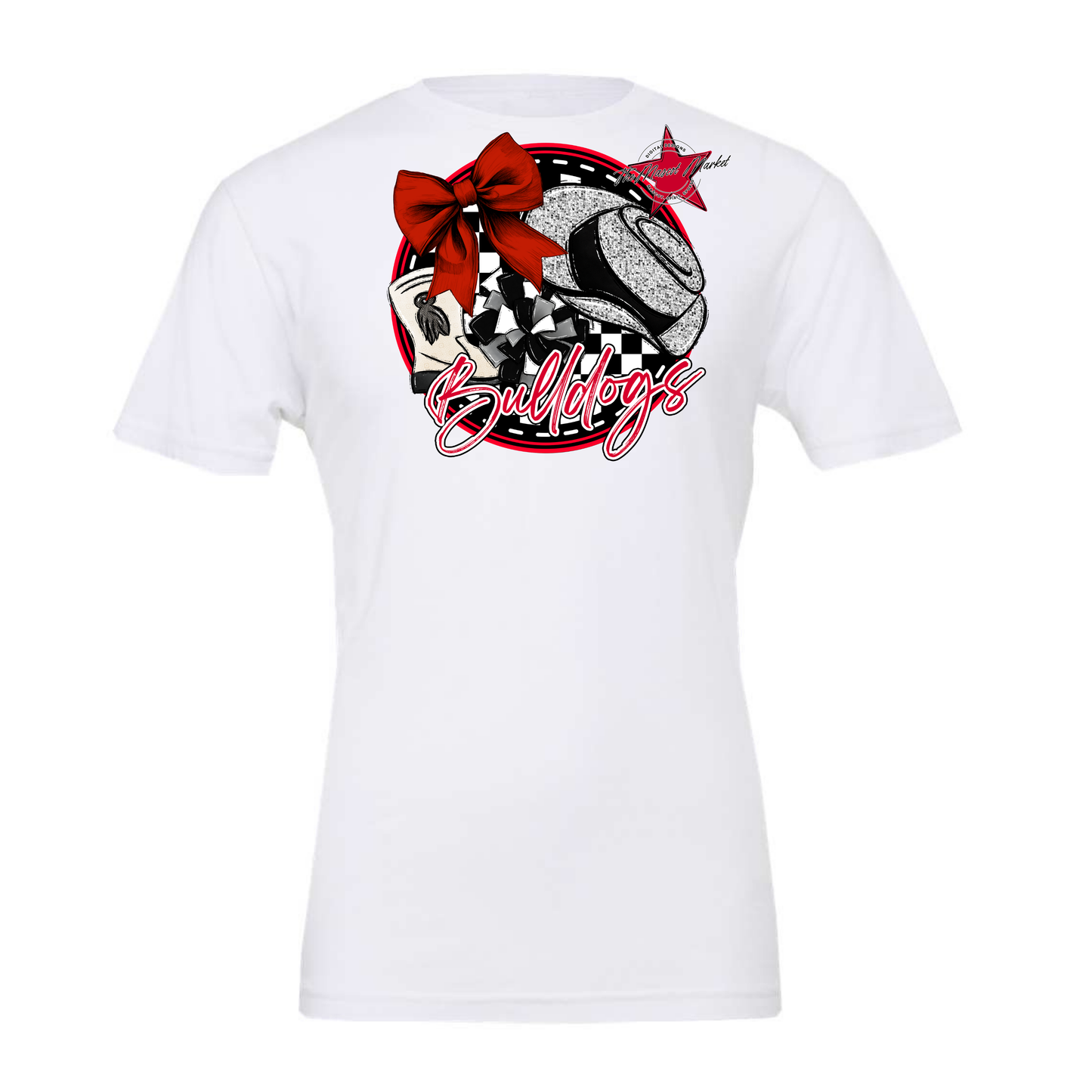 Bulldogs Circle Drillteam Design-Red
