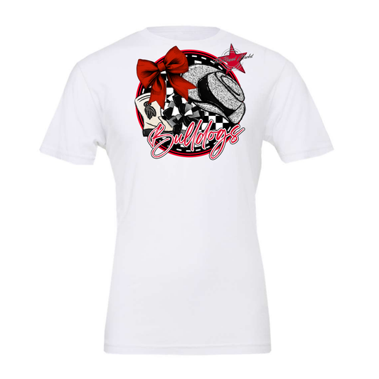 Bulldogs Circle Drillteam Design-Red