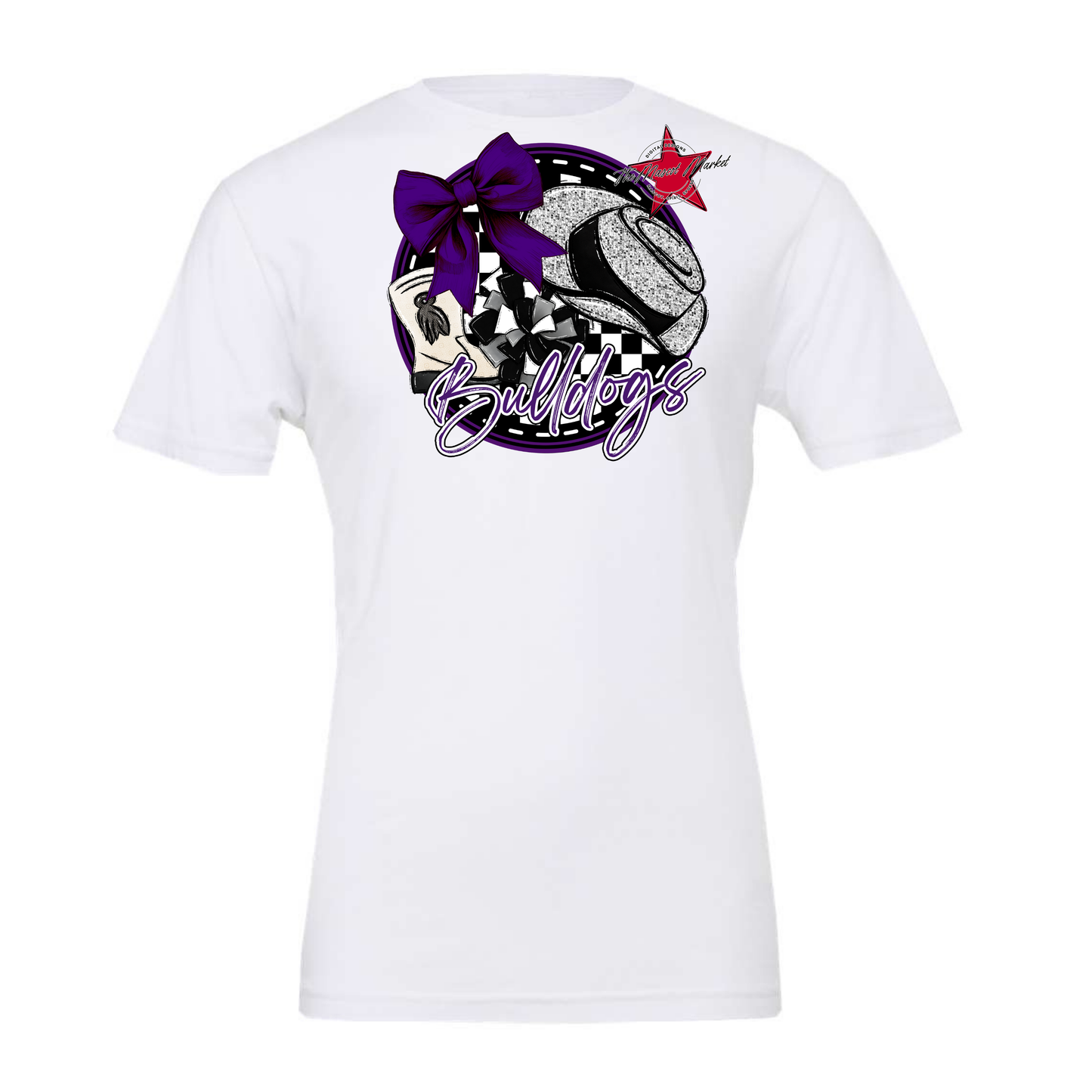 Bulldogs Circle Drillteam Design-Purple