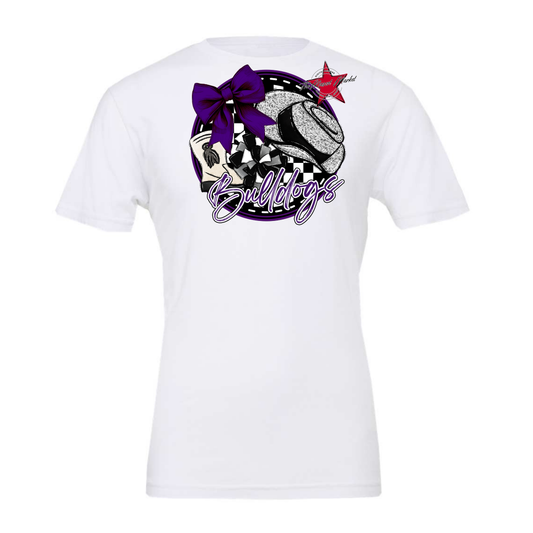 Bulldogs Circle Drillteam Design-Purple