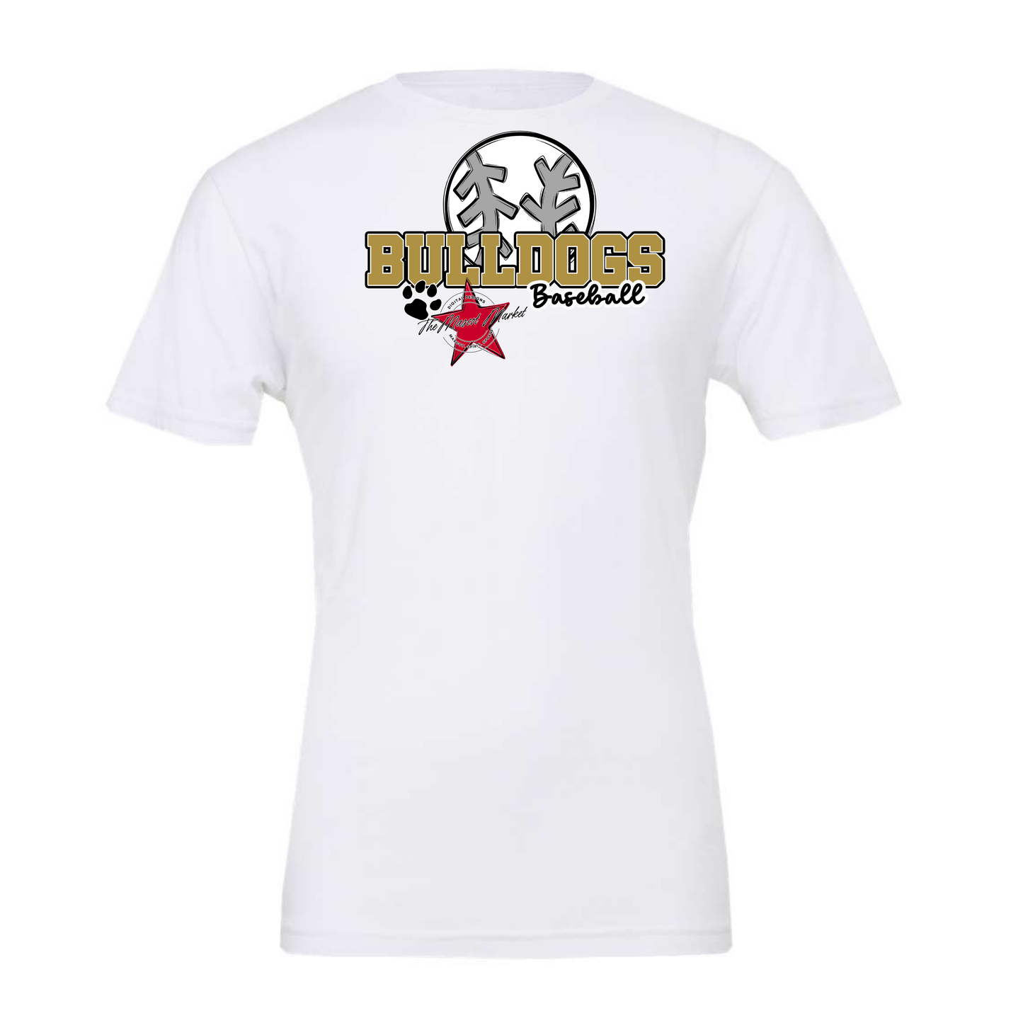 Bulldogs Varsity Baseball-Gold