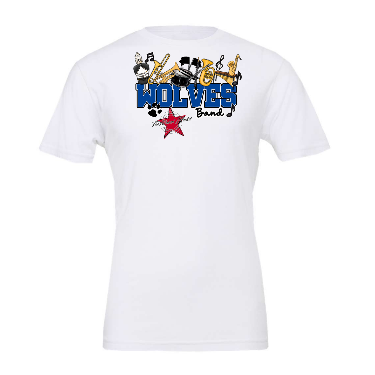 Wolves Varsity Band-Off Blue