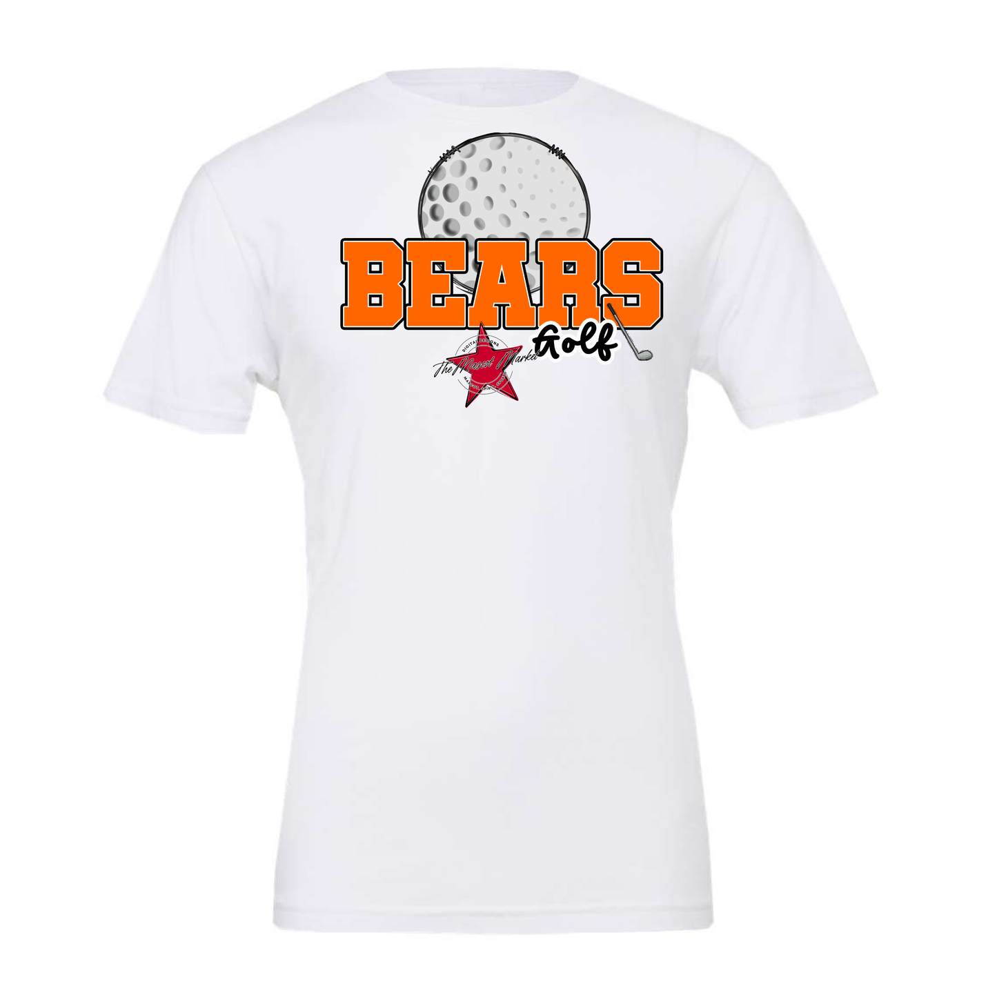 Bears Varsity Golf Design-Orange