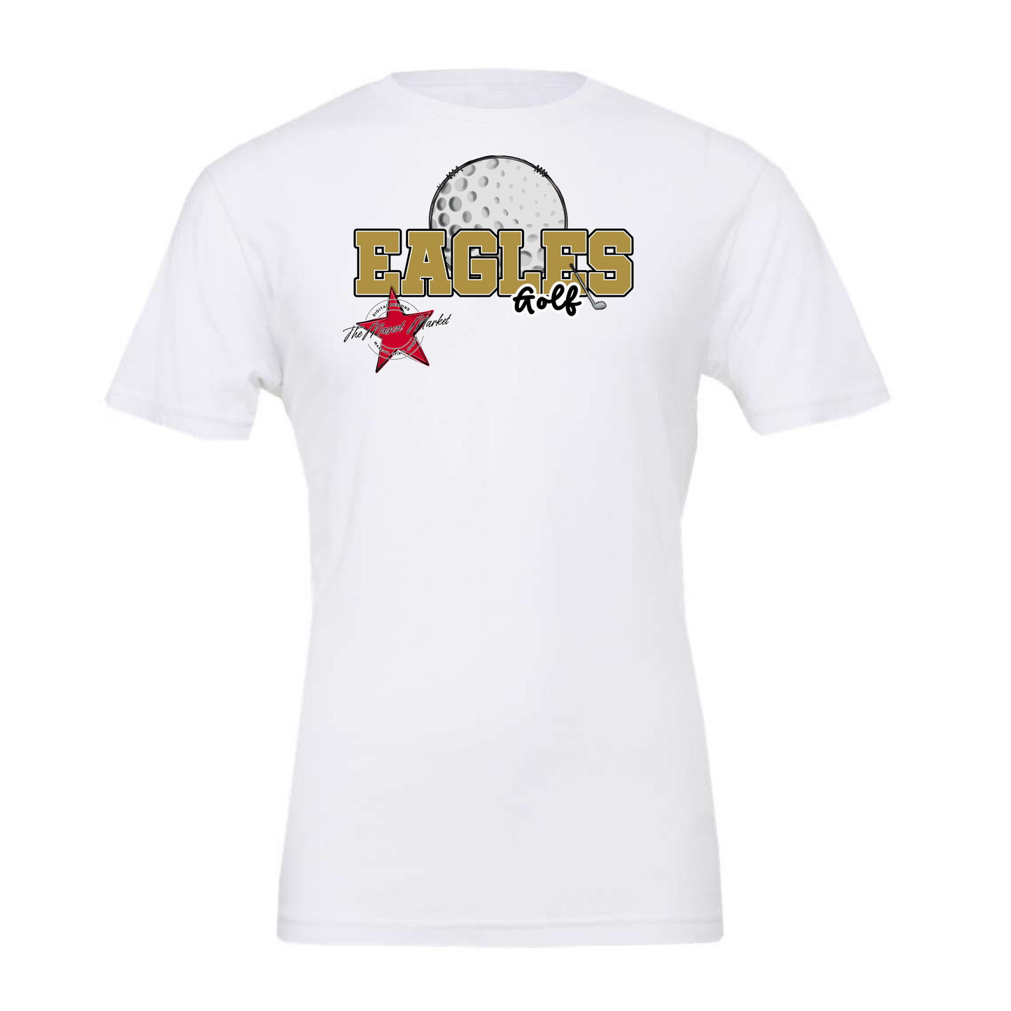 Eagles Varsity Golf Design-Gold