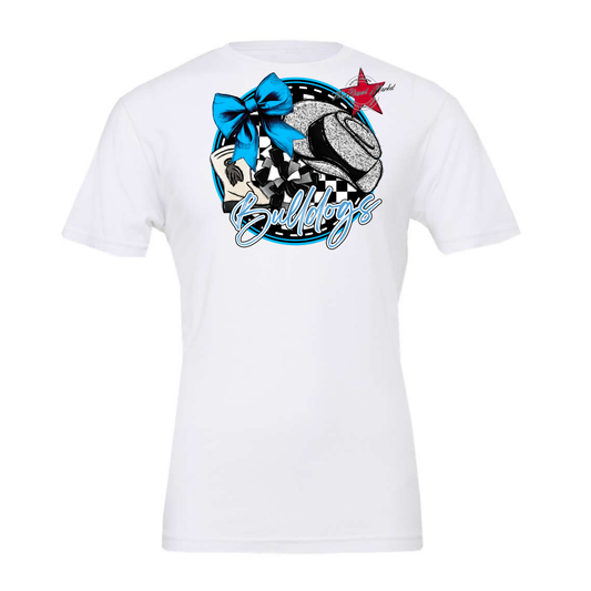 Bulldogs Circle Drillteam Design-Carolina Blue