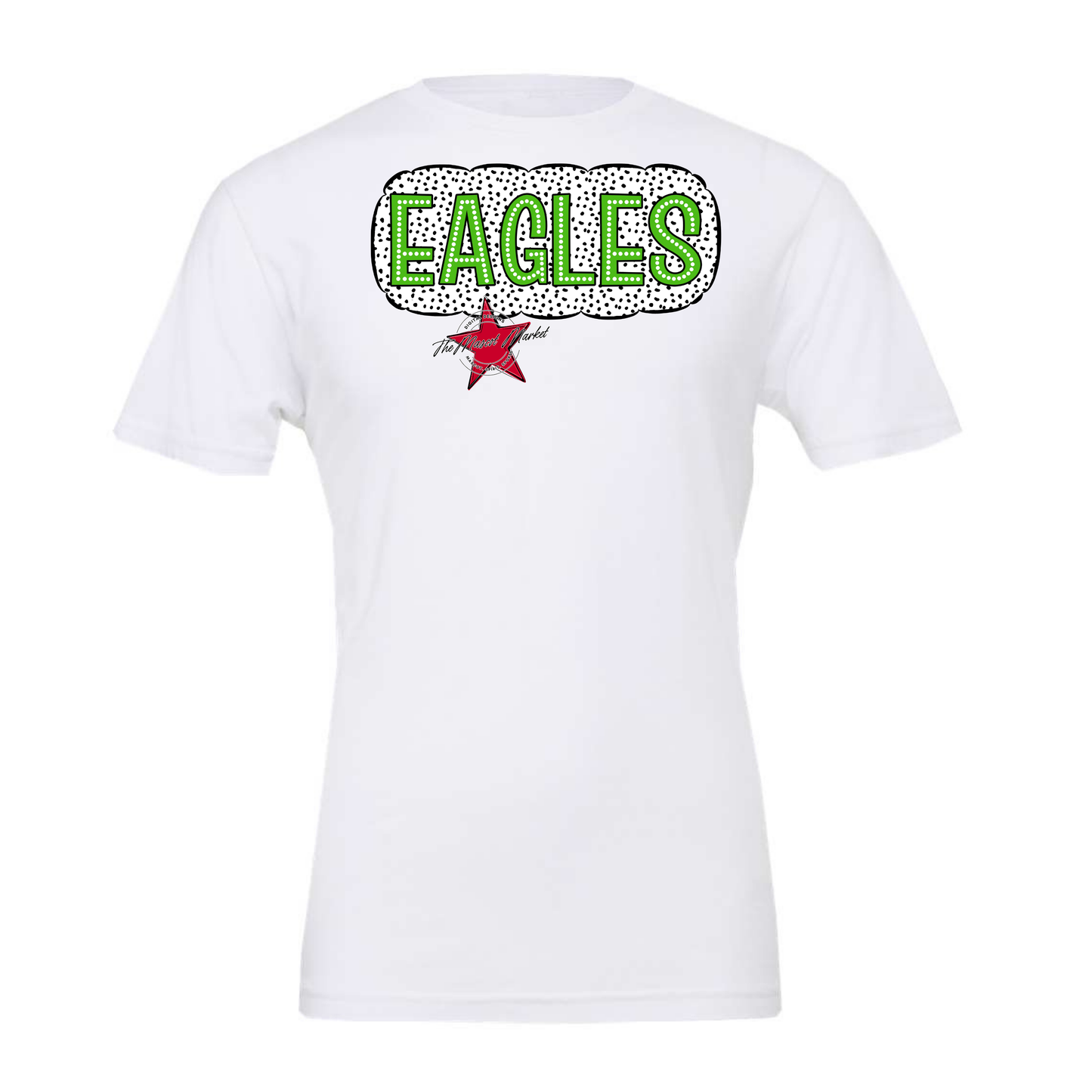 Eagles Cloud Dot Frame-Bright Green