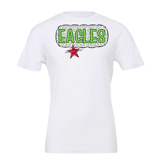 Eagles Cloud Dot Frame-Bright Green