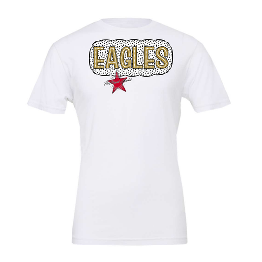 Eagles Cloud Dot Frame-Gold