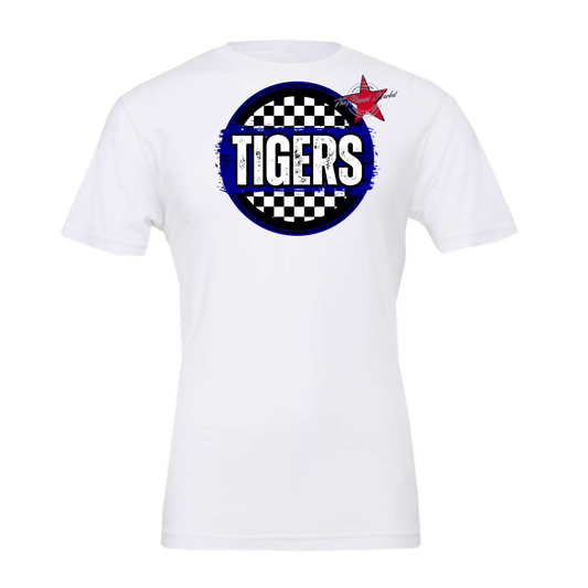 Tigers Circle Frame-Blue