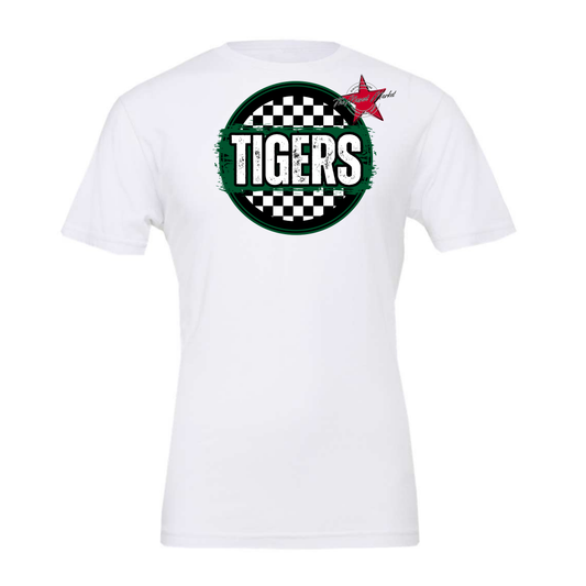 Tigers Circle Frame-Green