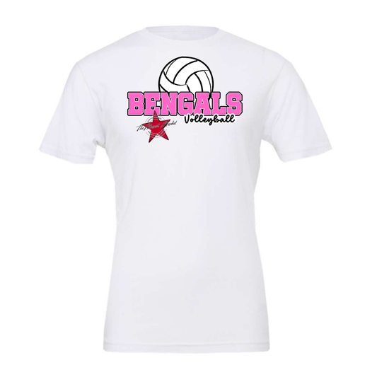 Bengals Varsity Volleyball-Baby Pink