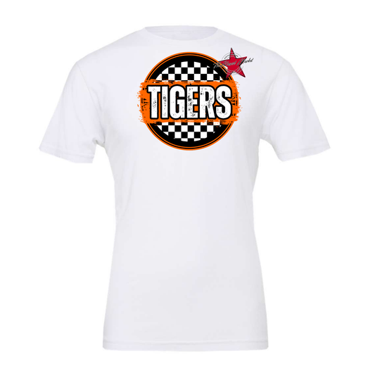 Tigers Circle Frame-Orange