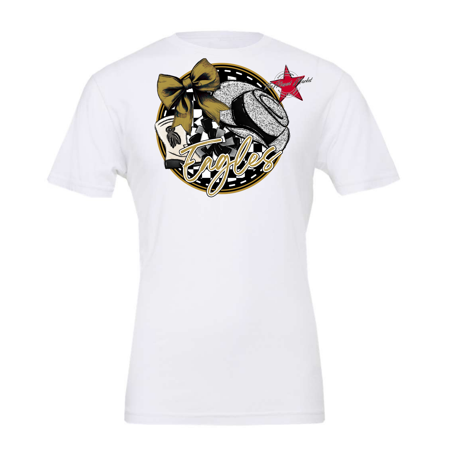 Eagles Circle Drill Team Design-Gold