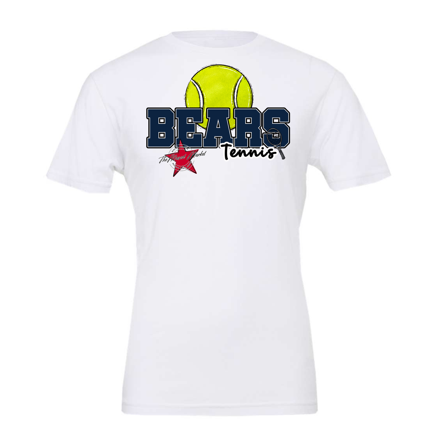 Bears Varsity Tennis Design-Navy