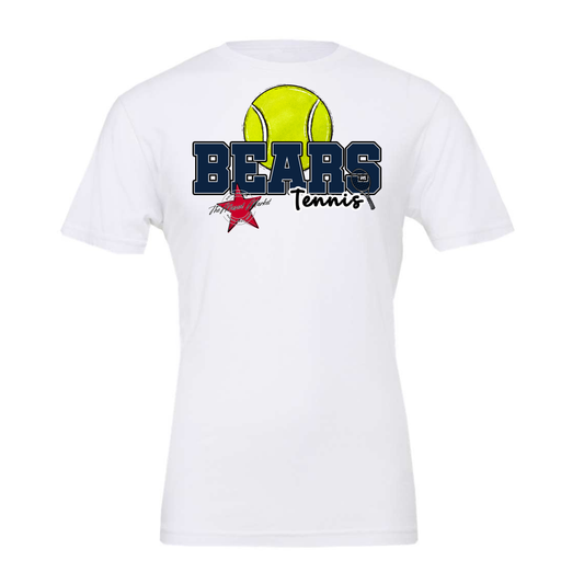 Bears Varsity Tennis Design-Navy