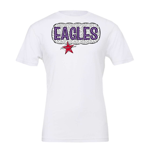 Eagles Cloud Dot Frame-Purple