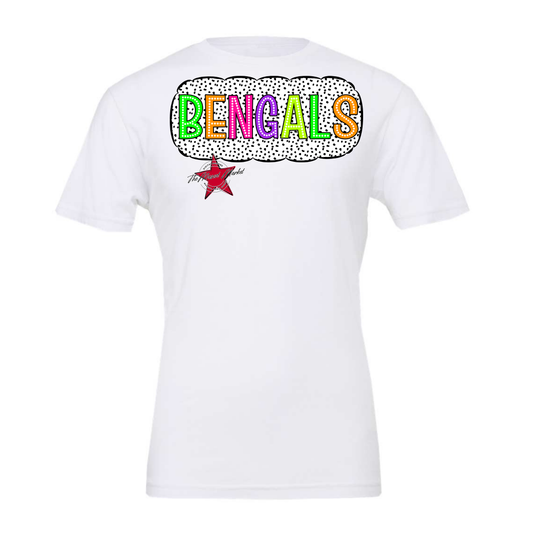 Bengals Cloud Frame-Neon