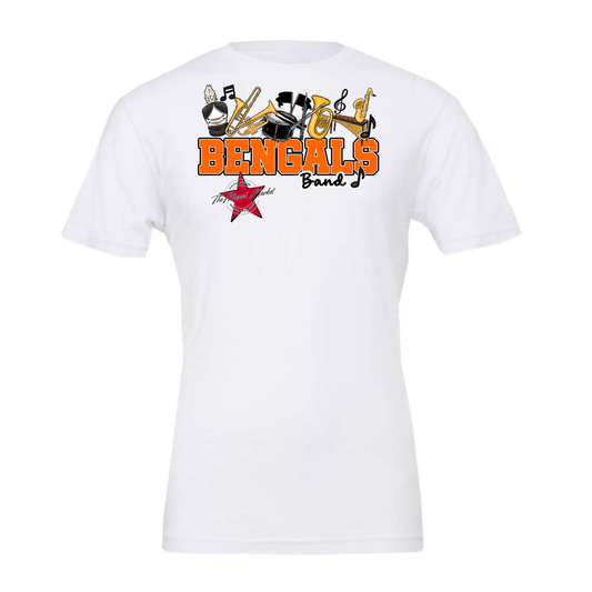 Bengals Varsity Band-Orange